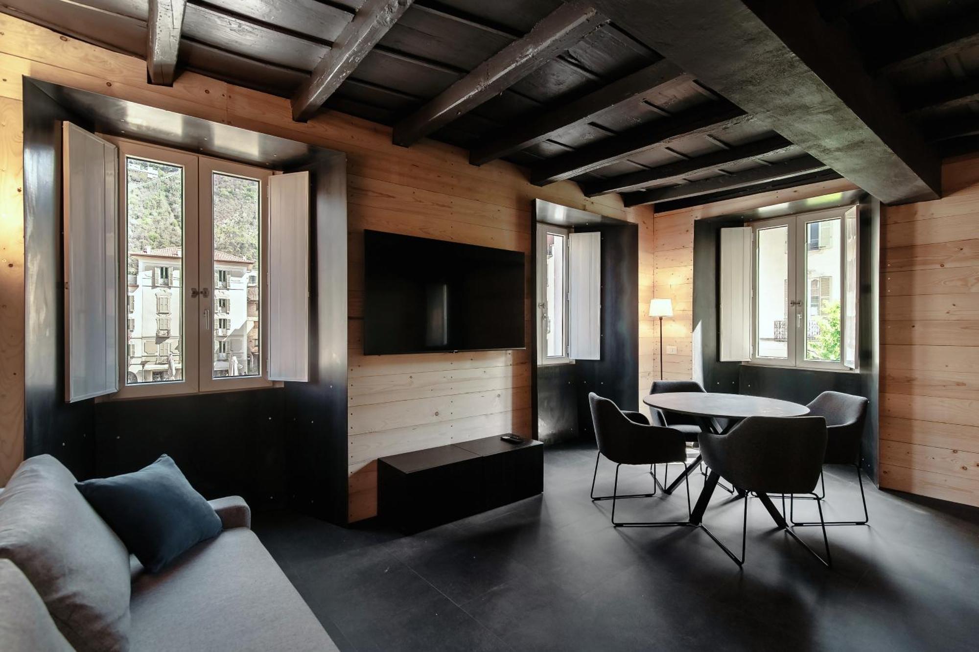 Appartement Fitzgerald Building - The House Of Travelers à Côme Chambre photo