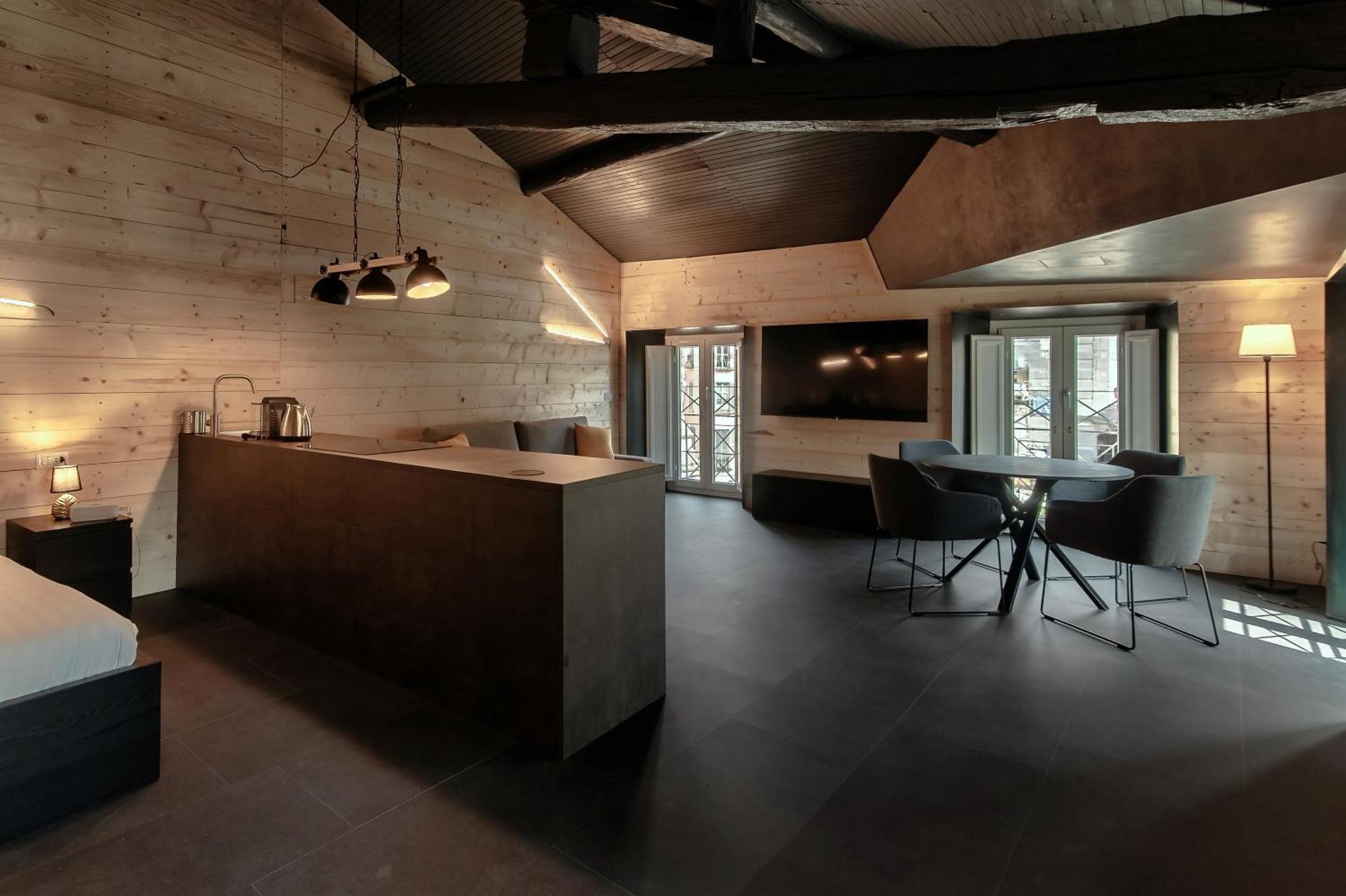 Appartement Fitzgerald Building - The House Of Travelers à Côme Chambre photo