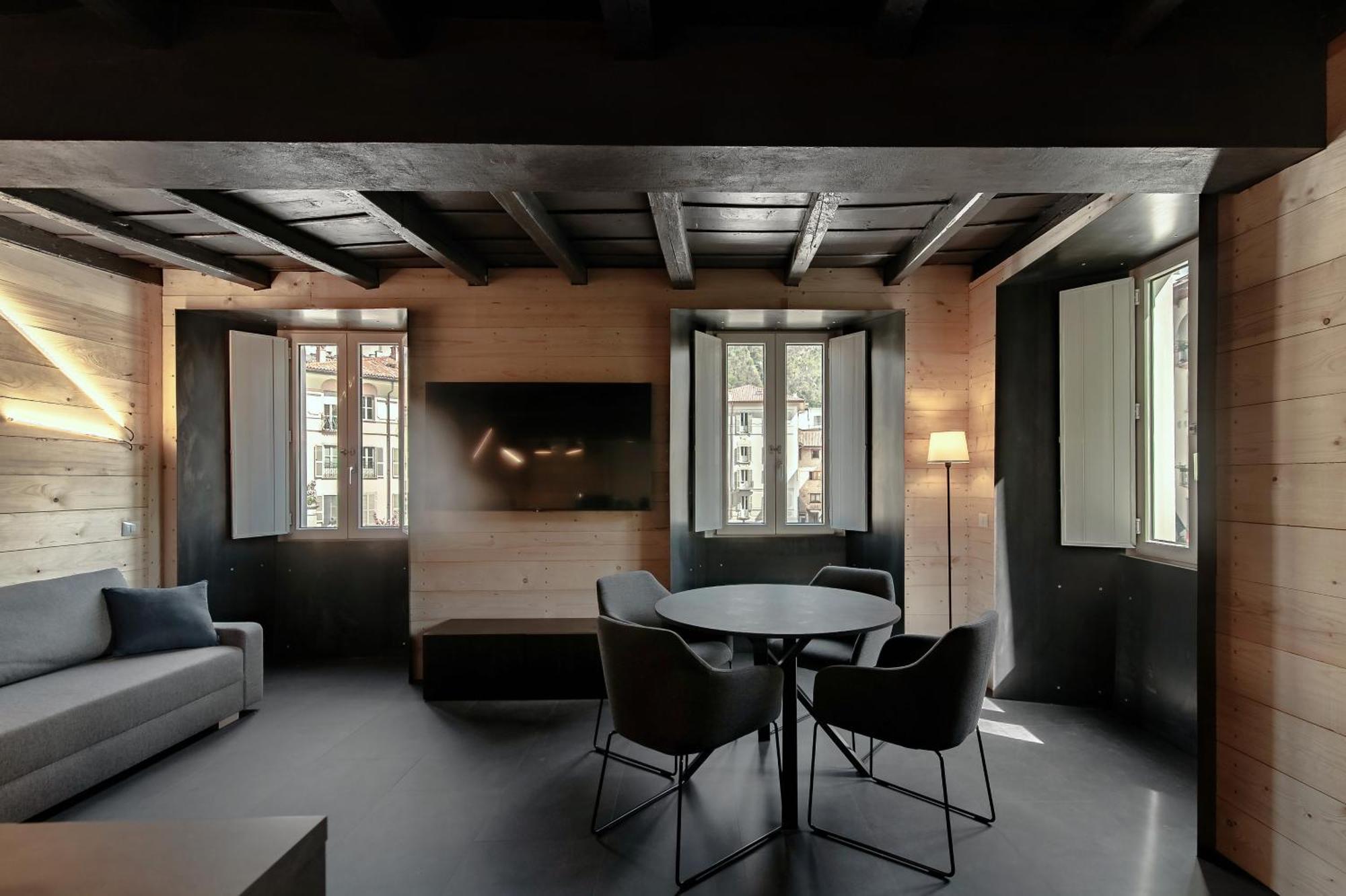 Appartement Fitzgerald Building - The House Of Travelers à Côme Chambre photo
