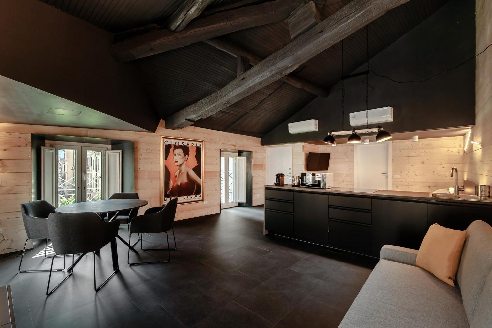 Appartement Fitzgerald Building - The House Of Travelers à Côme Chambre photo