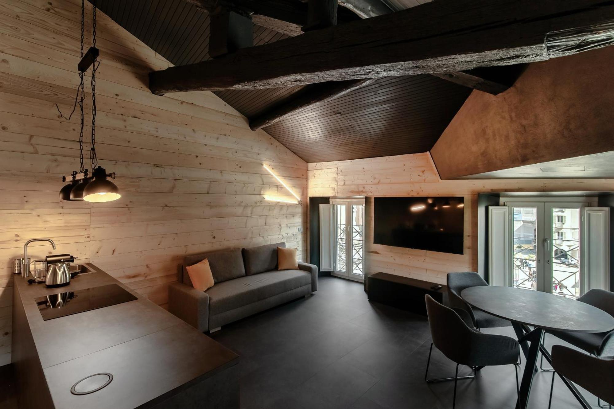 Appartement Fitzgerald Building - The House Of Travelers à Côme Chambre photo