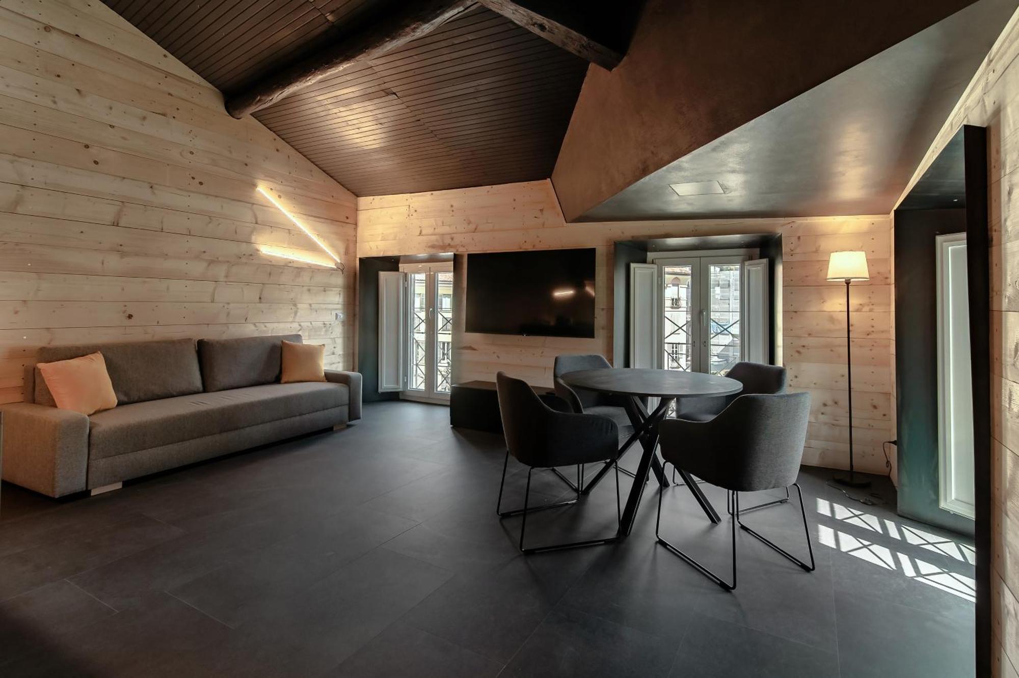 Appartement Fitzgerald Building - The House Of Travelers à Côme Chambre photo